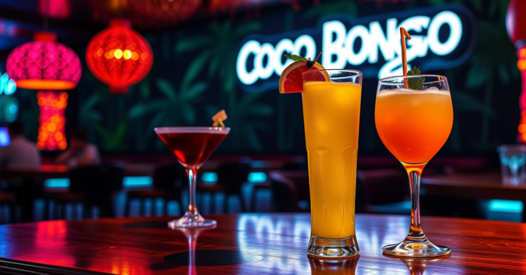 Coco Bongo Drinks Menu With Prices For 2026