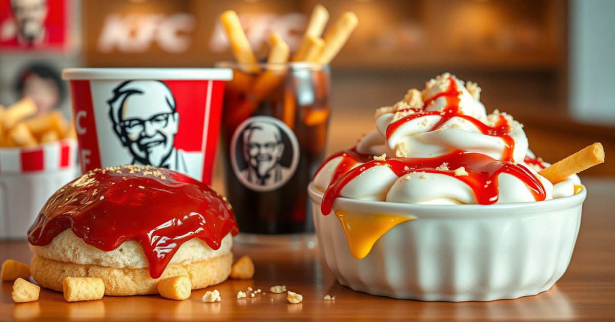 KFC Dessert Menu With Prices For 2026