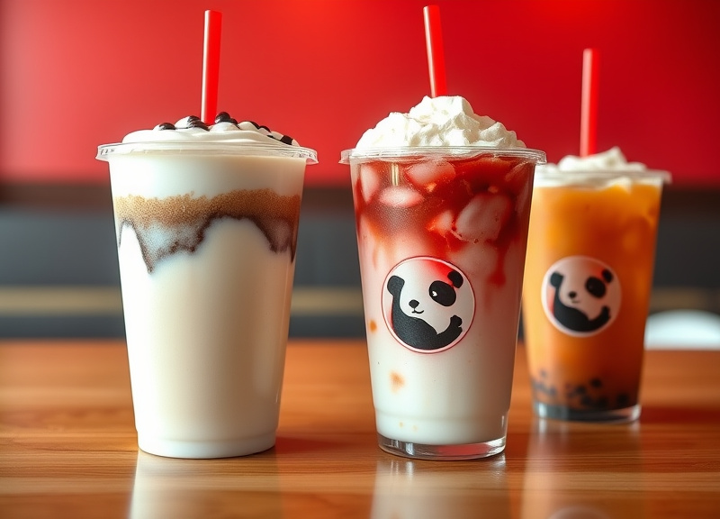 Are there any hot drink options available at Panda Express?