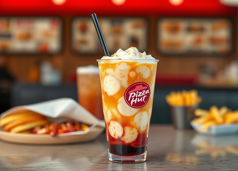 Can I customize my drink order at Pizza Hut?