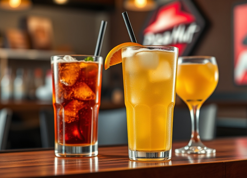Does Pizza Hut offer alcoholic beverages?