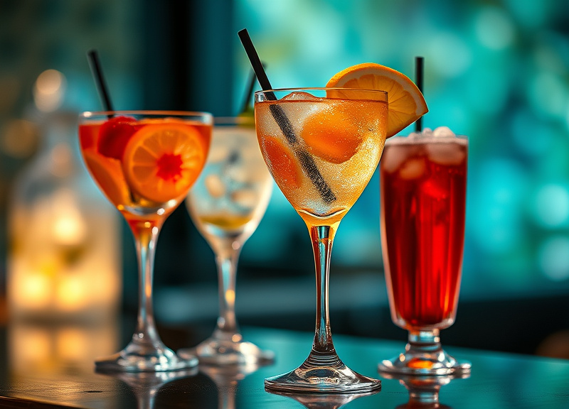 Sparkling & Refreshing Cocktails