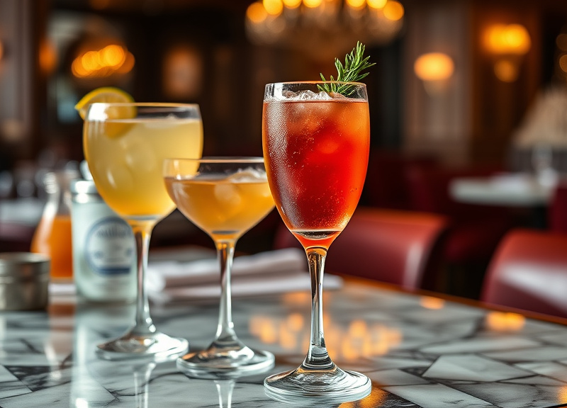 What is the price range for cocktails at Mastro's?