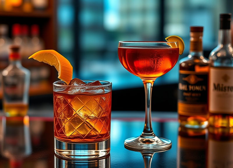 Whiskey & Bourbon Cocktails